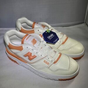 New Balance 550 Shoes Womens 9.5 Mens 8 BBW550AJ Sneakers Angora Lace Lifestyle